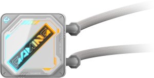 GIGABYTE Vodní chladič GAMING 240 ICE, 2x120mm, ARGB, LGA1851, AM5, bílá 3