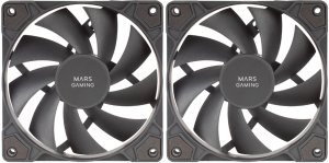Mars Gaming MFPROX2 2x 120mm PC Case Fan 2