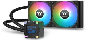 Thermaltake LA240-S ARGB Płyta główna Zestaw do chłodzenia płynami 12 cm Czarny 1 szt. 1