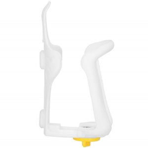 Uchwyt rowerowy na butelkę bidon koszyk na napój regulowany biały UNIWERSALNY 3