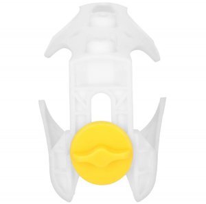 Uchwyt rowerowy na butelkę bidon koszyk na napój regulowany biały UNIWERSALNY 5