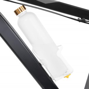 Uchwyt rowerowy na butelkę bidon koszyk na napój regulowany biały UNIWERSALNY 8