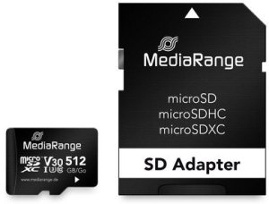 MediaRange MR947 pamięć flash 512 GB MicroSDXC UHS-I Klasa 10 1
