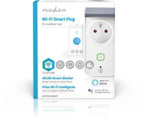 Nedis WIFIPO120EWT inteligentny korek Szary, Biały 12