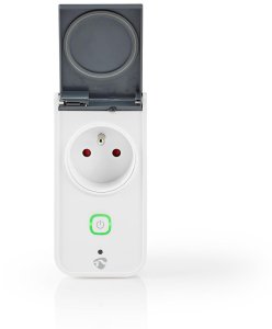 Nedis WIFIPO120EWT inteligentny korek Szary, Biały 3