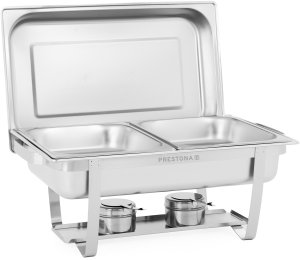Podgrzewacz 2xGN 1/2 gastronomiczny 2x4 l, 600x350x320 mm | PRESTONA, P51212 3