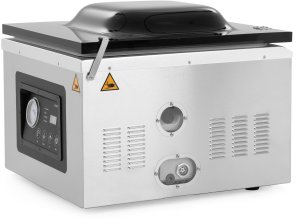 Pakowarka próżniowa komorowa, z pompą olejową, 1100 W, 491x551x450 mm, dł. listwy zgrzewającej 410 mm | TECHNICA, Platinum Line 5