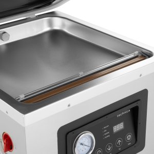 Pakowarka próżniowa komorowa, z pompą olejową, 1100 W, 491x551x450 mm, dł. listwy zgrzewającej 410 mm | TECHNICA, Platinum Line 7