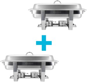 Podgrzewacz gastronomiczny GN 1/1, 9 l, 605x370x240 mm - 2 szt. | TECHNICA, Silver Line 1
