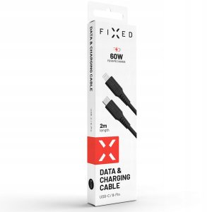 Kabel USB Fixed USB-C - Lightning 2 m Czarny (FIXDLS-CL2-BK) 6