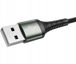 Kabel USB Jellico USB-A - microUSB 1 m Czarny (6974929201579) 4