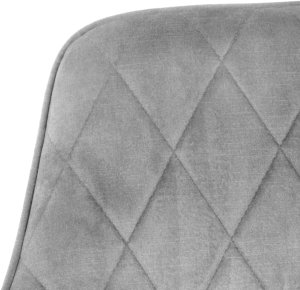 Krzesło tapicerowane SATORI szare  HOMLA 5