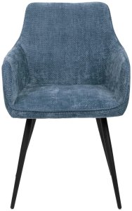 Krzesło tapicerowane SATORI POP granatowe  HOMLA 2