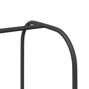 vidaXL Wieszak na ubrania z półkami szary sonoma 100x44x160 cm 6