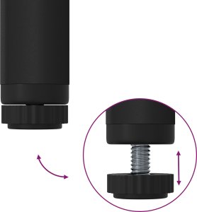 vidaXL Wieszak na ubrania z półkami szary sonoma 100x44x160 cm 7