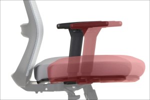 Fotel biurowy WISTER szary STEMA 8