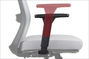 Fotel biurowy WISTER szary STEMA 9