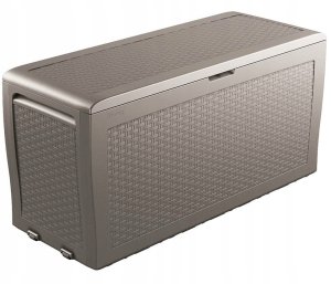 Skrzynia ogrodowa Keter Skrzynia do przechowywania Samoa Rattan Box 270L beżowy 29209570587 2