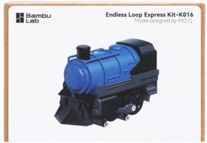 Endless Loop Express Kit-016 - zestaw komponentów do budowy modelu pociągu 3D - Bambu Lab} 1