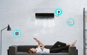 Inteligentny czujnik temperatury i wilgotności Zigbee Heiman HS1HT Tuya 6