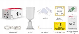 Kamera IP Foscam FOSCAM V8P Bullet Outdoor WiFi Kamera biała 8