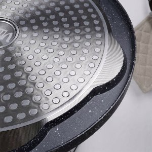 PATELNIA GRANITOWA DO 7 PLACUSZKÓW Z UŚMIESZKAMI BLACK&WOOD 199008 9