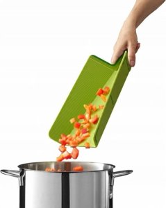Deska do krojenia Joseph Joseph Joseph Joseph Chop2Pot Plus grün Faltbares Schneidebrett 3