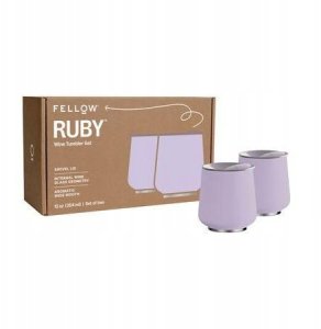 Fellow - Ruby Wine Tumbler - Zestaw 2 kubków termicznych - Liliowy 355 ml 5