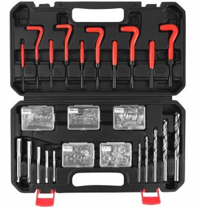 Zestaw do naprawy gwintów, gwintowniki 131el. M5-M12 6