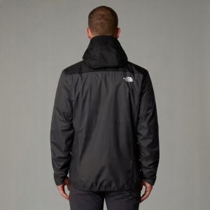 Kurtka przeciwdeszczowa The North Face Quest Zip-In Jacket - asphalt grey/tnf black 3