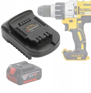 ADAPTER AKUMULATORA PRZEJSCIÓWKA KONWERTER BOSCH 18V DO NARZĘDZI DEWALT 1