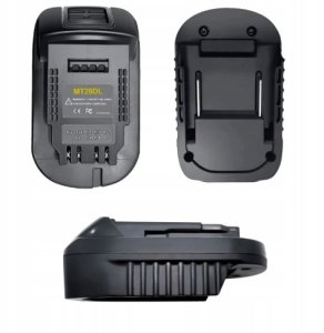 ADAPTER AKUMULATORA KONWERTER PRZEJSCIÓWKA MAKITA 18V DO NARZĘDZI DEWALT 2