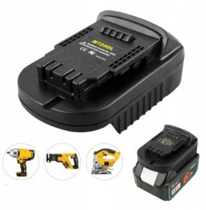 ADAPTER AKUMULATORA KONWERTER PRZEJSCIÓWKA MAKITA 18V DO NARZĘDZI DEWALT 3
