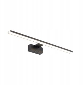 Kinkiet Nowodvorski Cezanne 10670 kinkiet lampa ścienna IP44 1x12W LED 3000K czarny 2