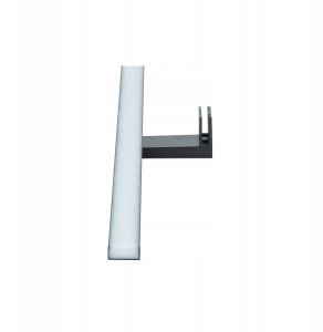 Kinkiet Nowodvorski Cezanne 10670 kinkiet lampa ścienna IP44 1x12W LED 3000K czarny 10