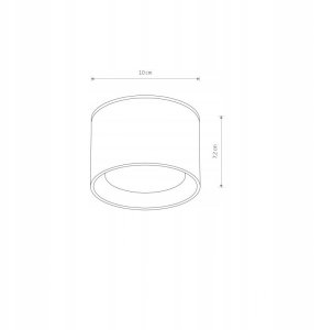 Nowodvorski Bol 10484 plafon lampa sufitowa spot 1x12W GX53 czarny 5
