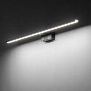 Kinkiet Nowodvorski Cezanne 10678 kinkiet lampa ścienna IP44 1x15W LED 4000K czarny 8