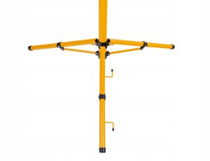 Naświetlacz LED 2x100W ze statywem budowlanym teleskopowym i przewodem – barwa biała zimna 6500K (1) 11