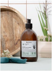 VISPLANTIS Vis Plantis Pharma Care mydło w płynie Aloes + Mocznik 500ml 2