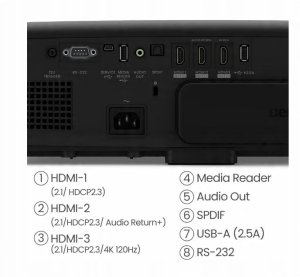 Projektor BenQ W4100i 5