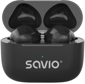Słuchawki z mikrofonem Savio TWS-02 PRO bezprzewodowe Bluetooth 1