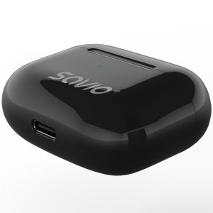 Słuchawki Savio Słuchawki z mikrofonem TWS-02 PRO bezprzewodowe Bluetooth 14