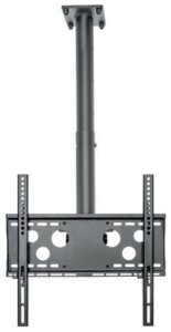 HAGOR HA DH 900 - 1600 S Deckenhalter fuer 81-127cm 32-50Zoll screen max VESA 400x400mm max Traglast 50kg Deckenabstand 938-1638mm 1