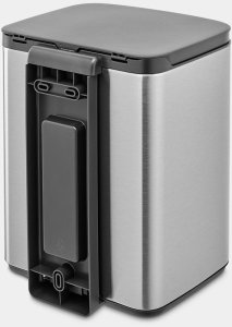 Brabantia BO Mülleimer 7 Liter Matt Steel Fingerprint Proof 6