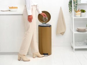 Brabantia Treteimer NewIcon 30 Liter Warm Brass 4