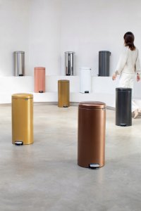 Brabantia Treteimer NewIcon 30 Liter Warm Brass 10