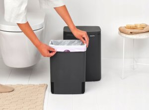 Kosz na śmieci Brabantia BO Kosz na śmieci 12 Liter Matt Infinite Grey 11