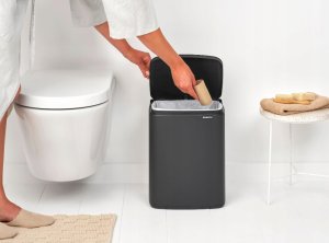 Kosz na śmieci Brabantia BO Kosz na śmieci 12 Liter Matt Infinite Grey 8