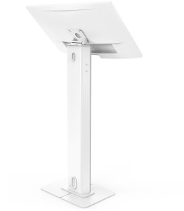 Compulocks Brandable VESA Floor Stand for Screens Up to 32 Inches - Aufstellung - fur LCD-Display - brandable, mit grosser Basisplatte - weiss - Bildschirmgrosse: bis zu 81,3 cm (bis zu 32 Zoll) - Bodenaufstellung 2