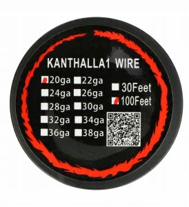 Przewód Opal Kaitinimo viela Kanthal A1 0.81mm 2.85Ω/m - 30.5m 3